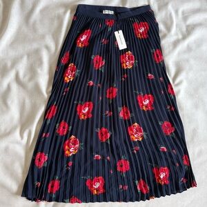 Aritzia Babaton Floral Midi Skirt Jude